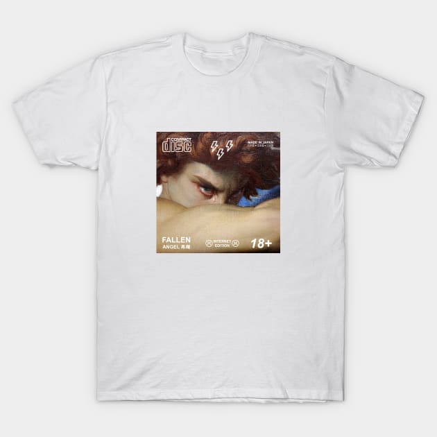 bouguereau inspired vaporwave album cover T-Shirt by Simonpeters98